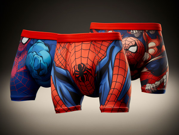 New Mens SPIDERMAN Movie String Thong Superhero Male Underwear -  Norway