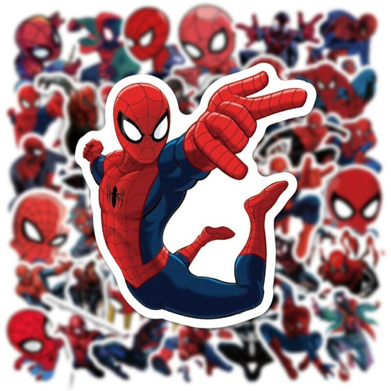 Spiderman Laptop Stickers | Spiderman-Toys